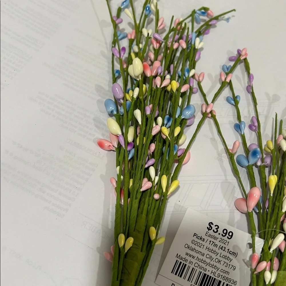 Hobby Lobby Multicolor Faux Floral Sprays